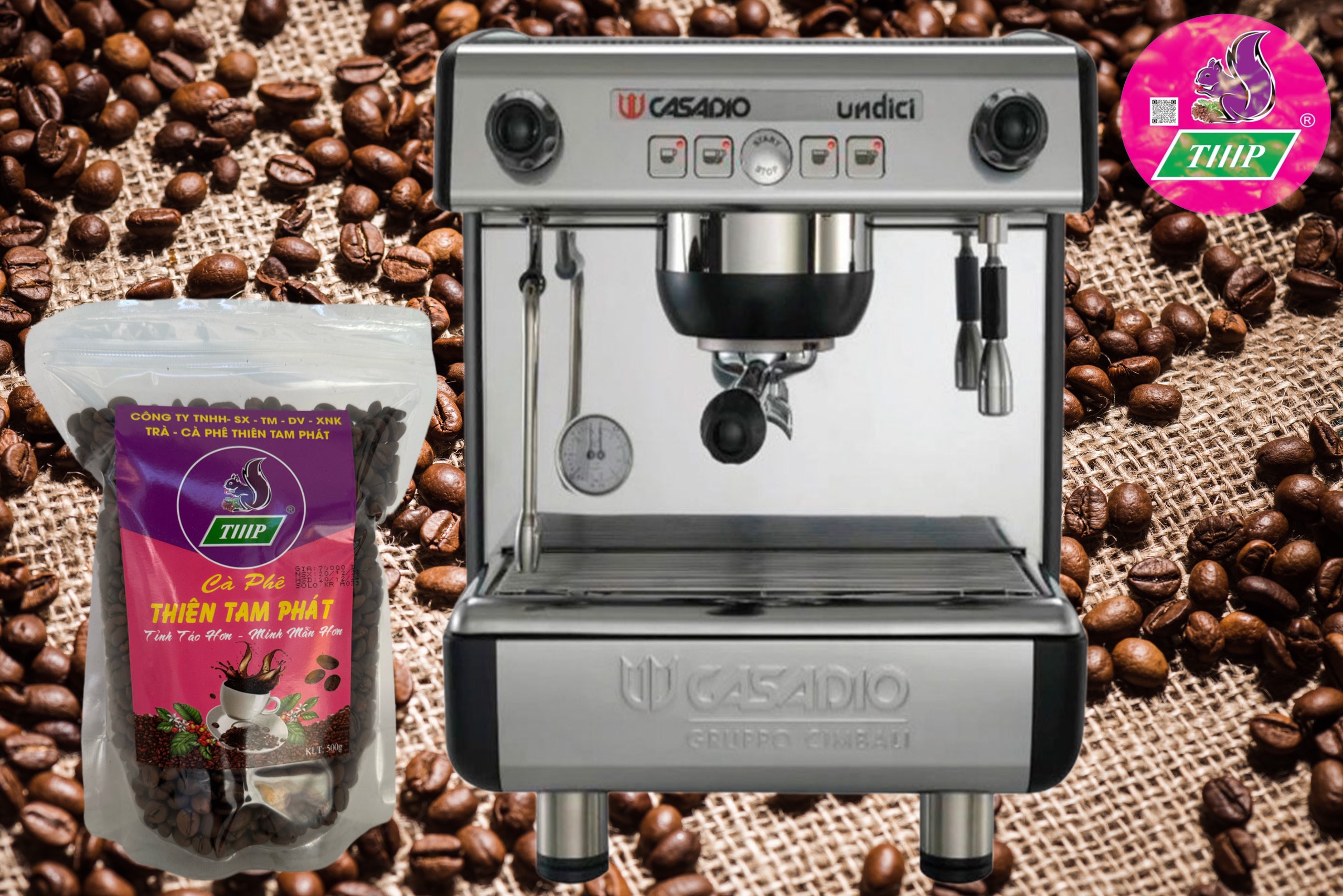 Máy pha cà phê Casadio Undici A1